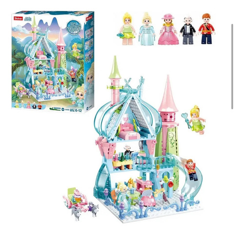 Sluban Girl's Dream Castillo De Hadas M38-b0898 447 Piezas 447 Castillo De Hadas