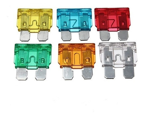 Fusibles Standard Para Autos Desde 1a A 40a Pack De 5 Unidad