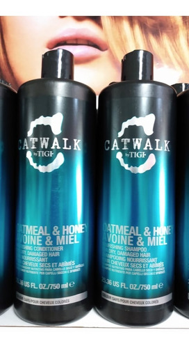 Catwalk Tigi Oatmeal & Honey Shampoo Y Acondicionador 750ml