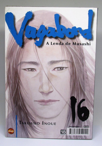 Vagabond: A Lenda De Musashi, De Takehiro Inoue. Série Vagabond, Vol. 16. Editora Nova Sampa, Capa Mole, Edição 1 Em Português, 2014