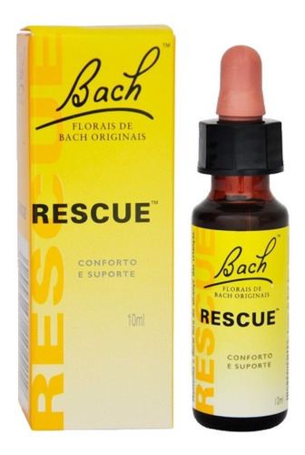 Rescue Gotas 10 Ml - Mona´s Flower - Florais De Bach