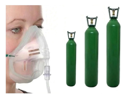 Oxigeno Medicinal / Balón De Oxigeno 10m3 Cargado 100% Lima