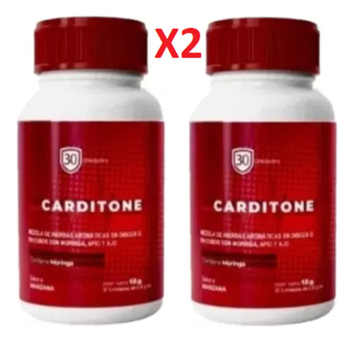 Carditone X2 Natural 100% Original - Unidad a $2830