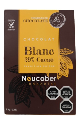Cobertura Bitter 29% Cacao, Chocolate Blanco. Agro Servicio.