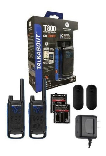 Imagen 2 de 7 de Walkie Talkie Handy Motorola T800 Duo 56km Ip54 Bluetooth
