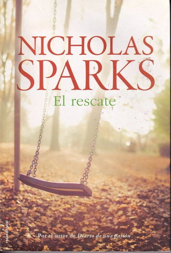 Nicholas Sparks El Rescate Roca Usado Tamaño Grande 