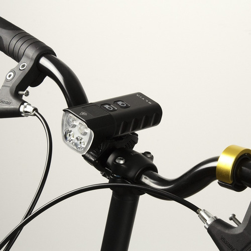 Imagen 2 de 4 de Luz Delantera De Bicicleta Eltin Explorer 2000 Lúmenes