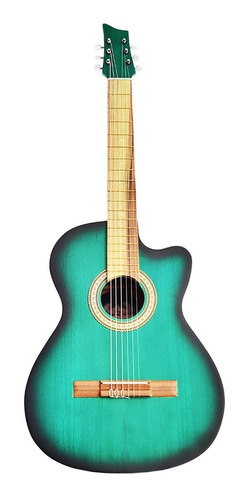 ¡ Guitarra Acústica Para Estudio Boquete Color Verde !!