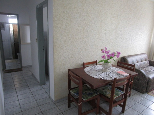 Apartamento De 1 Dormitório, Prédio Com Elevador, De Frente Ao Mar!