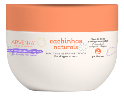 Geleia Ativadora Cachinhos Forte Arvensis 250g