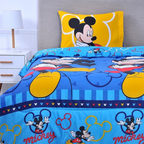 Plumón Infantil Disney 1,5 Plazas Mickey Mouse