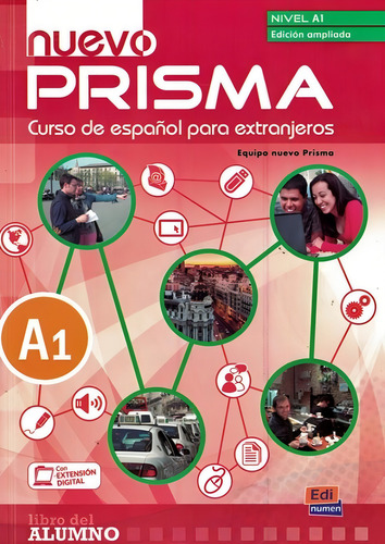Nuevo Prisma A1 - Libro del alumno con CD audio, de Equipe Nuevo Prisma. Editorial Edinumen, capa mole em espanhol, 2013