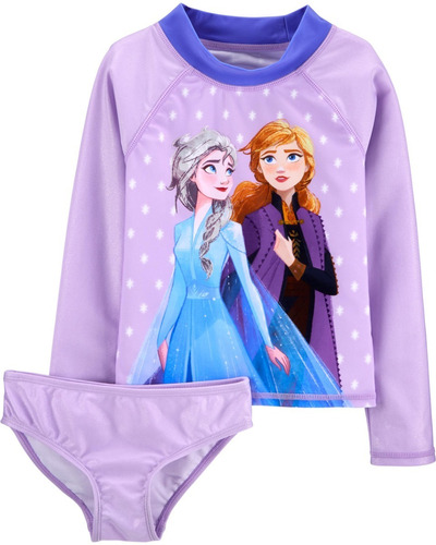 Ropa De Baño Frozen - 2 Piezas 