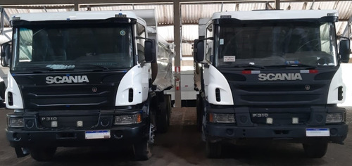 Scania P 310 6x4 Ano 2014 Caçamba Rossetti Retarder