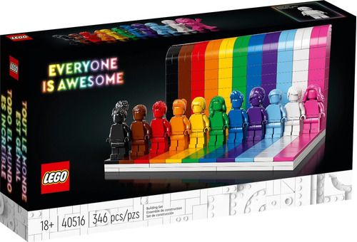 Lego 40516 Everyone Is Awesome São Incríveis Quantidade De Peças 346