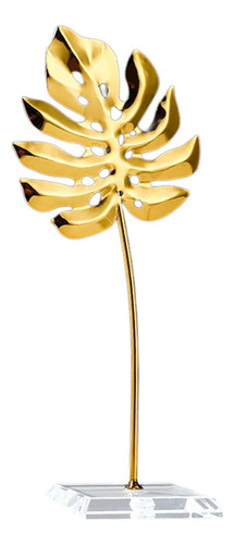 2 Decoración Elegante Con Hojas De Metal Para Un 2 Piezas