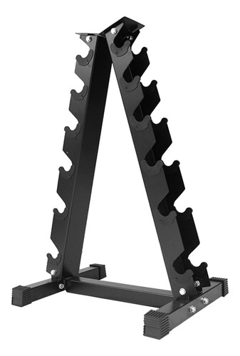 Estante Triangular Para Mancuernas Fitness Duradero