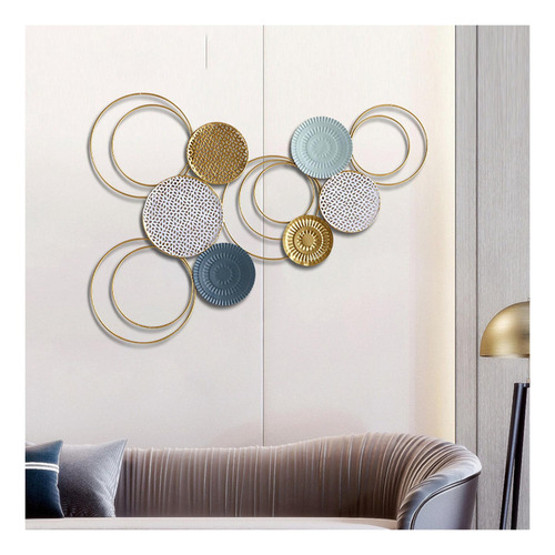 Decoração De Parede De Metal Em Estilo Nórdico B