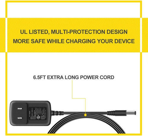 Power Cord 19v Charger Work For Booster Pac Es5000 Es2500 Es