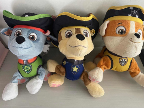Juego De Peluches Paw Patrol Pirata (Usado)