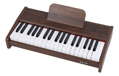 Piano De Teclado Elétrico 37, Tecla De 2,2 Cm, Padrão De Grã