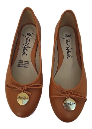 Flats de piel mujer clearance