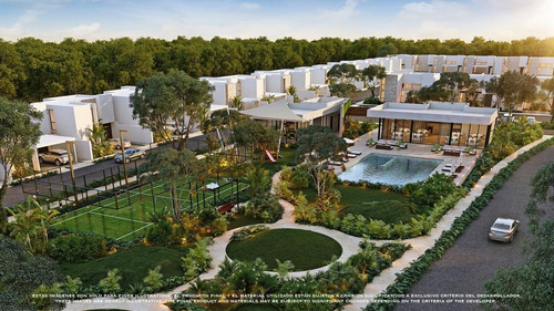 Imagen 1 de 12 de Casa En Venta En Playa Del Carmen, Palmara Residencial, 4 Recamaras