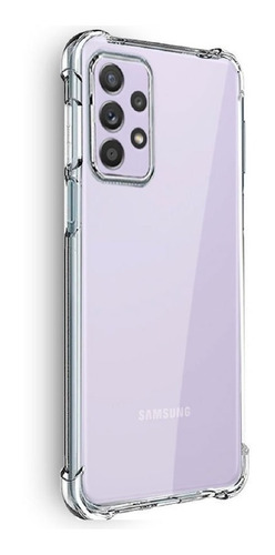 Protector Antishock Transparente Para Samsung A23 Bordes Ref