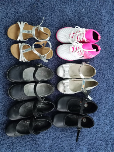 Lote De Zapatos Para Niña 