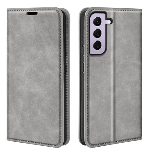 Funda De Piel Con Succión Magnética Para Samsung Galaxy S23