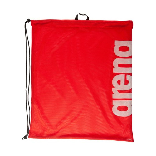 Bolsa De Red Natación Arena Team Mesh Rojo