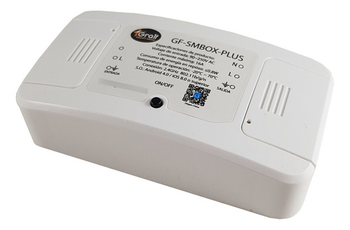 Interruptor Inteligente Smart 16a Wifi Gralf Smbox Plus