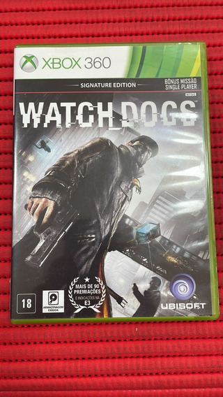 Jogo Watch Dogs Signature Edition XBox 360 Midia Fisica