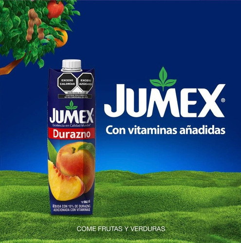 Jugo Jumex Durazno Envasado De 960 Ml