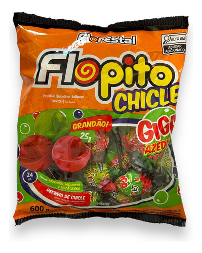 Golosinas Chupetín Con Chicle Flopito 600 Grs!!!!!