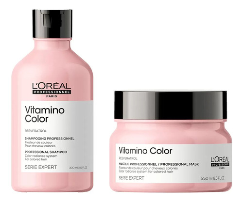 Shampo+mascarilla Loreal Vitamino Color