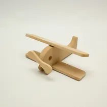 Comprar Avión De Juguete Madera Niños Jugar Pintar Divertirse Mdf