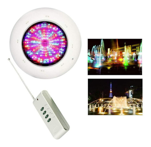 Lampara Luz Led 7 Colores 360led Para Piscinas 12v 36w 30cm
