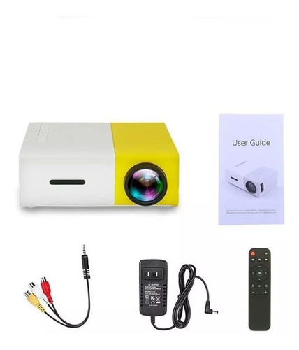 Proyector Led Portatil Yg-300 Mini Video Pelicula Para