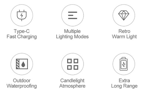 Linterna Led Para Acampar Luz Para Acampar Luz Portátil Al A