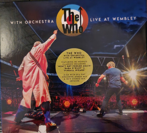 The Who With Orchestra Live At Wembley 2cd Bluray Nuevo