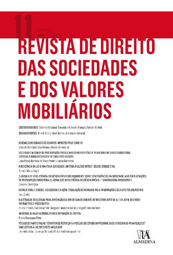 Libro Rev De Direito Soc Val Mobiliarios N 11 01ed 20 De Fra