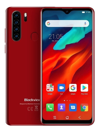 Imagen 5 de 5 de Blackview A80 Pro Dual SIM 64 GB rojo coral 4 GB RAM
