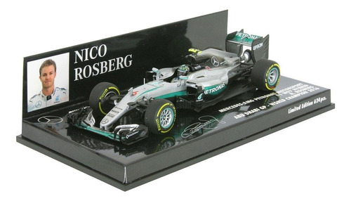 Mercedes W07 2016 #6 Rosberg World Champ- F1 Minichamps 1/43