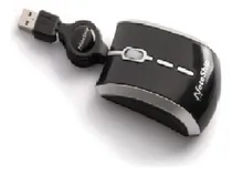 Comprar Mouse Leadership Óptico Soft Retrátil Usb Preto 7197