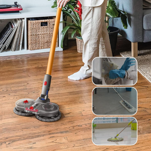 Jajadeal Mop Head Para Dyson V15 V11 V10 V8 V7 Aspiradoras Y