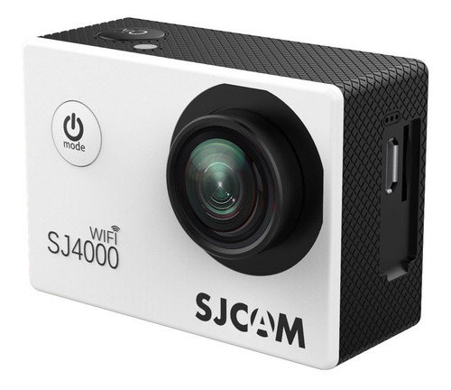 Imagem 1 de 2 de Câmera de vídeo Sjcam SJ4000 WiFi Full HD NTSC/PAL branca
