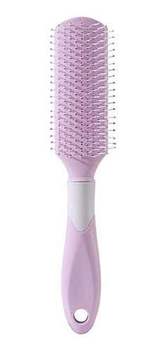 Cepillo De Pelo Cabello Mujer 9 Filas De Dientes Anchos.