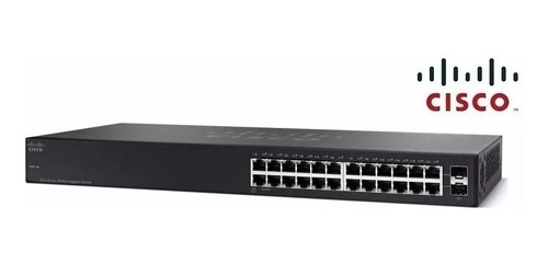 Switch Cisco Sg110-24 24 Puertos 10/100/1000 + 2 Puertos Sfp