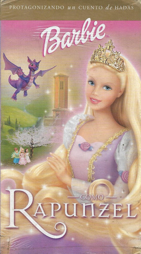 Barbie Rapunzel Vhs Español Latino